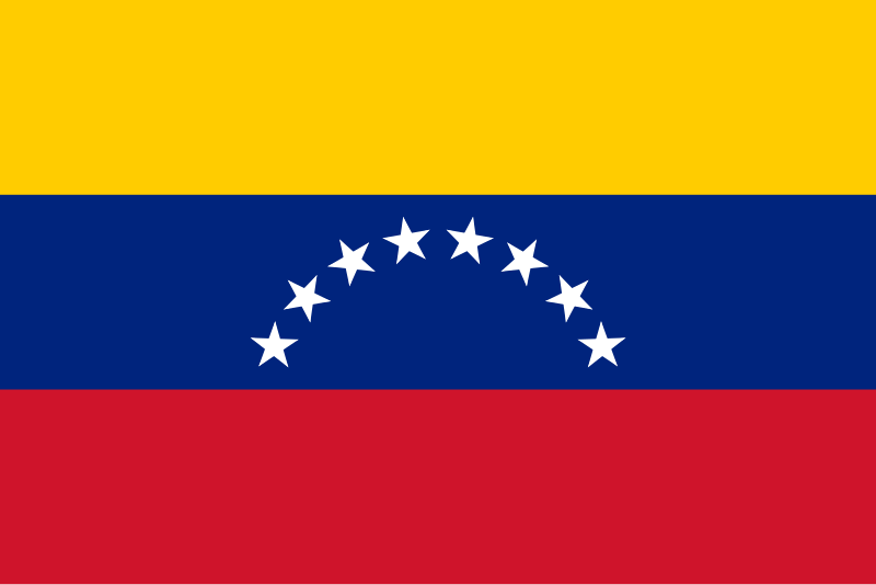 Ficheiro:Flag of Venezuela.svg