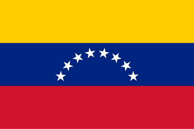 Description de l'image Flag of Venezuela.svg.