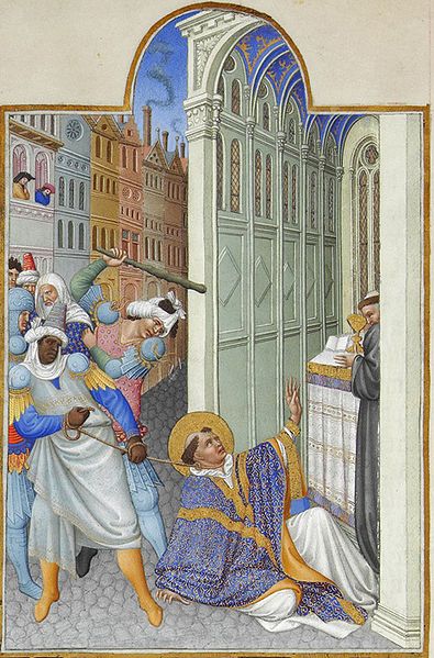 File:Folio 19v - The Martyrdom of Saint Mark.jpg
