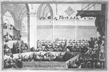 The General Assembly of 1787, held in the Preston Aisle of St Giles' General Assembly at the Tron Kirk, Edinburgh.jpg