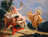 Apolo persekutas Dafnan, 1755–1760.