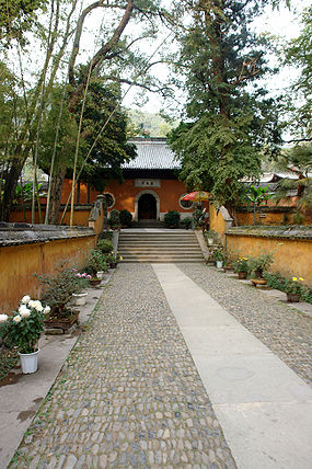 Guoqingtemplet i Tiantai.