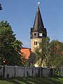 Kirche (mit Ausstattung) und drei Grabmale des Kirchhofs