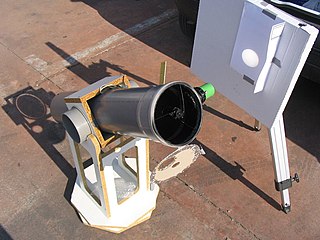 [Solar projection with a Dobsonian]
