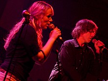 Campbell performing with Mark Lanegan in Barcelona, 2010 Isobel Campbell with Mark Lanegan.jpg