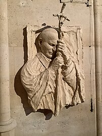 Relief de saint Jean-Paul II par Jean-Marc de Pas.