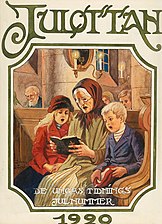 Jultidningsomslag, 1920.