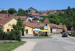 Centre of Jinačovice