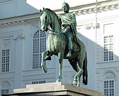 Jezdecká socha císaře Josefa II. Josefplatz, Vídeň