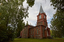 De orthodoxe kerk van Kähri