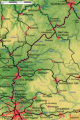 Mapa przebiegu linii kolejowej 4800/4900/4120/5321