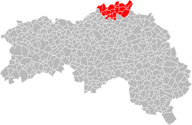 Localisation de Communauté de communes du Pays du Camembert