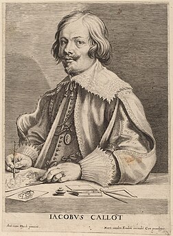 Jacques Callot, dessinateur et graveur lorrain.