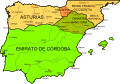 Renju tal-Asturias, madwar 910 AD.