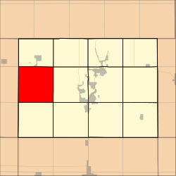 Location in Dickinson County