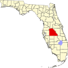 Localização do Condado de Polk (Flórida)