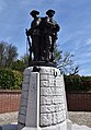 Monument hommage à la 37è Division britannique.