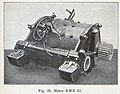 Motor der Type BME 50 der ÖSSW mit Ritzel des Tatzlagerantriebs