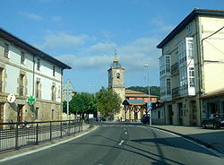 View of the main street