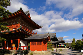 Un aperçu de quelques bâtiments du Myōshin-ji