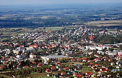 Skyline of the town