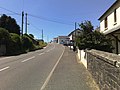 Crossroads in centre of village