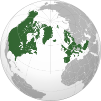 Karte der NATO-Mitgliedstaaten