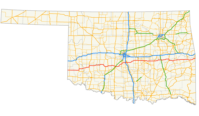 File:Oklahoma State Highway 9 map.png