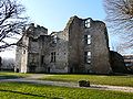 Les ruines du château Barrière, côté est.