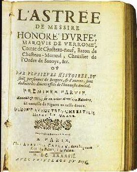 Титульный лист издания первого тома романа, выпущенного в 1647 г.