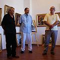 Vernisaj 9 septembrie 2012 Galeria Metopa din Pitești, cu Valeriu Pantazi și Ion Pantilie