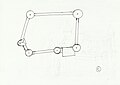 Plan croquis du château de Machecoul.