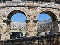 Pula Amphitheater (Innenansicht)