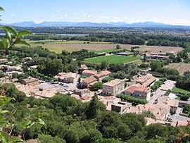 Skyline of Rochemaure