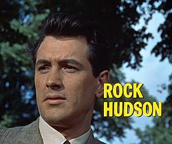 Rock Hudson elokuvassa Jättiläinen (1956).