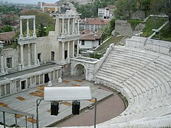 The Roman theatre in Plovdiv