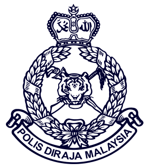 Royal Malaysian Police official emblem.