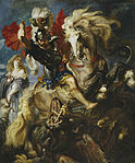 Peter Paul Rubens Sankt Georg och draken 1606–1608, Pradomuseet.