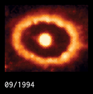 English: Time-lapse animation of SN1987A from ...