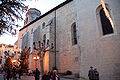 Exterior de la glèisa de Sant Joan Baptista.