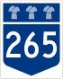 Highway 265 shield