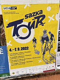 Plakát Sazka Tour 2022 v Olomouci