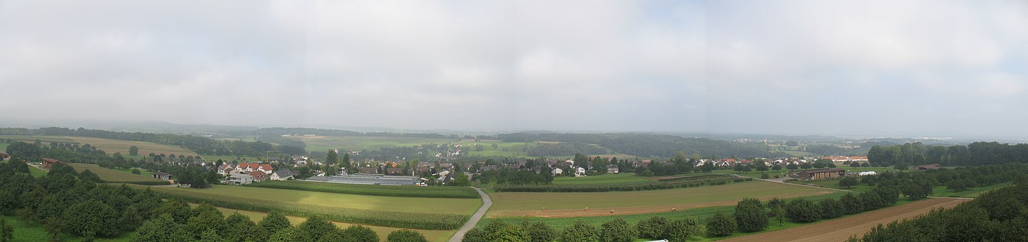 360° Panorama vom Wasserturm Schönenbuch