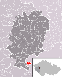 Localização de Skořice