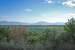 Solferino e le colline verso il lago di Garda