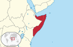 Location of Somali
