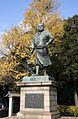 The statue of Saigo Takamori in Ueno Park