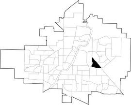 Sutherland Industrial location map