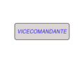 Piastrina da Vicecomandante