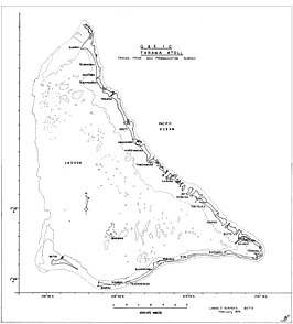 Kaart van Tarawa